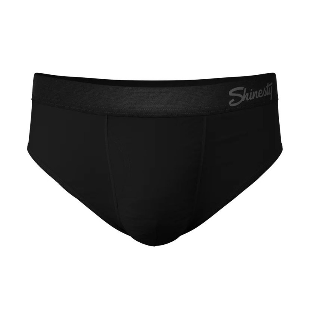 Shinesty Threat Level Midnight Ball Hammock Pouch Underwear Briefs Black Medium
